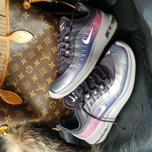 Nike Women's Air Max Axis Premium Oil Gray Purple 7